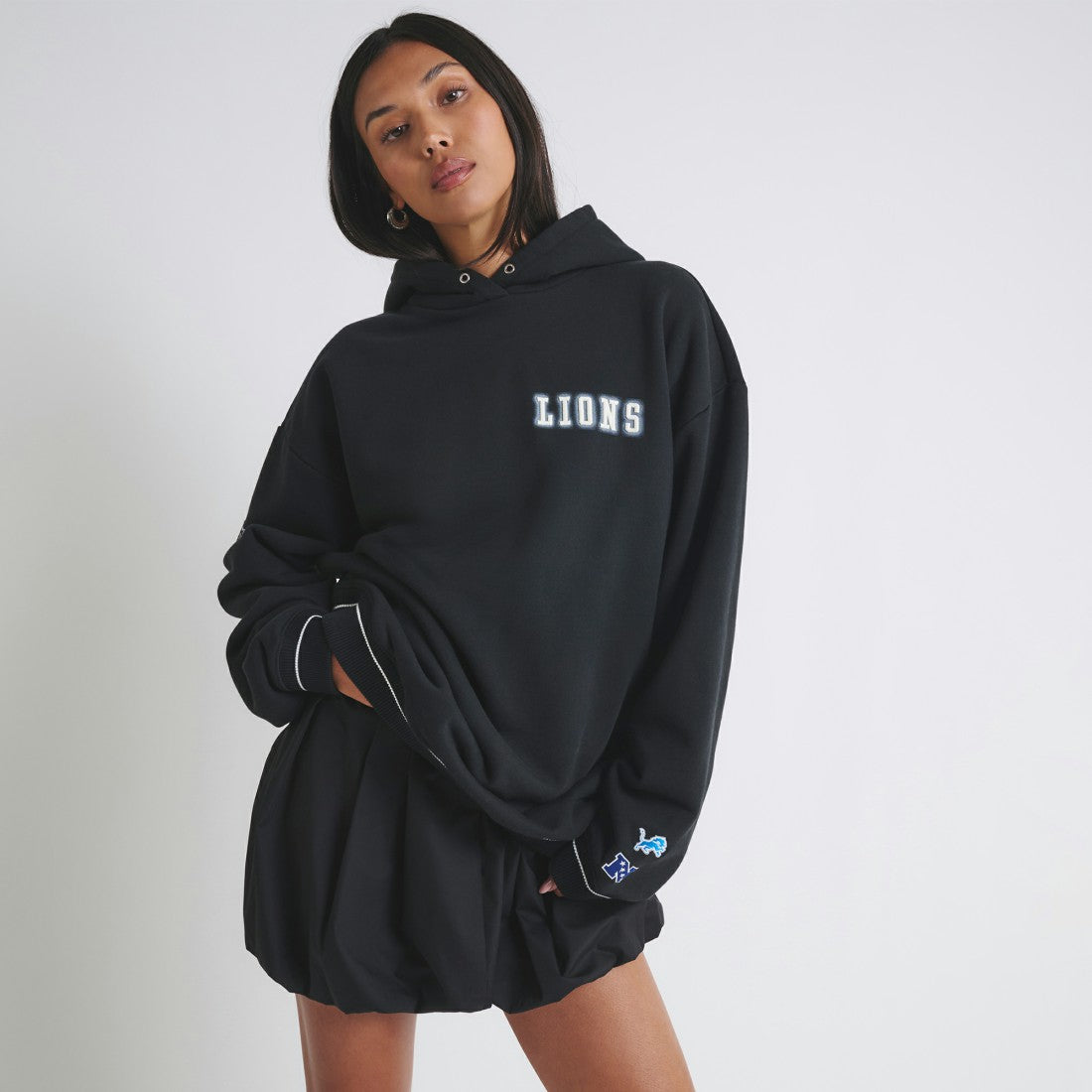 Detroit Lions Off Season Unisex Hoodie - Black Hoodies