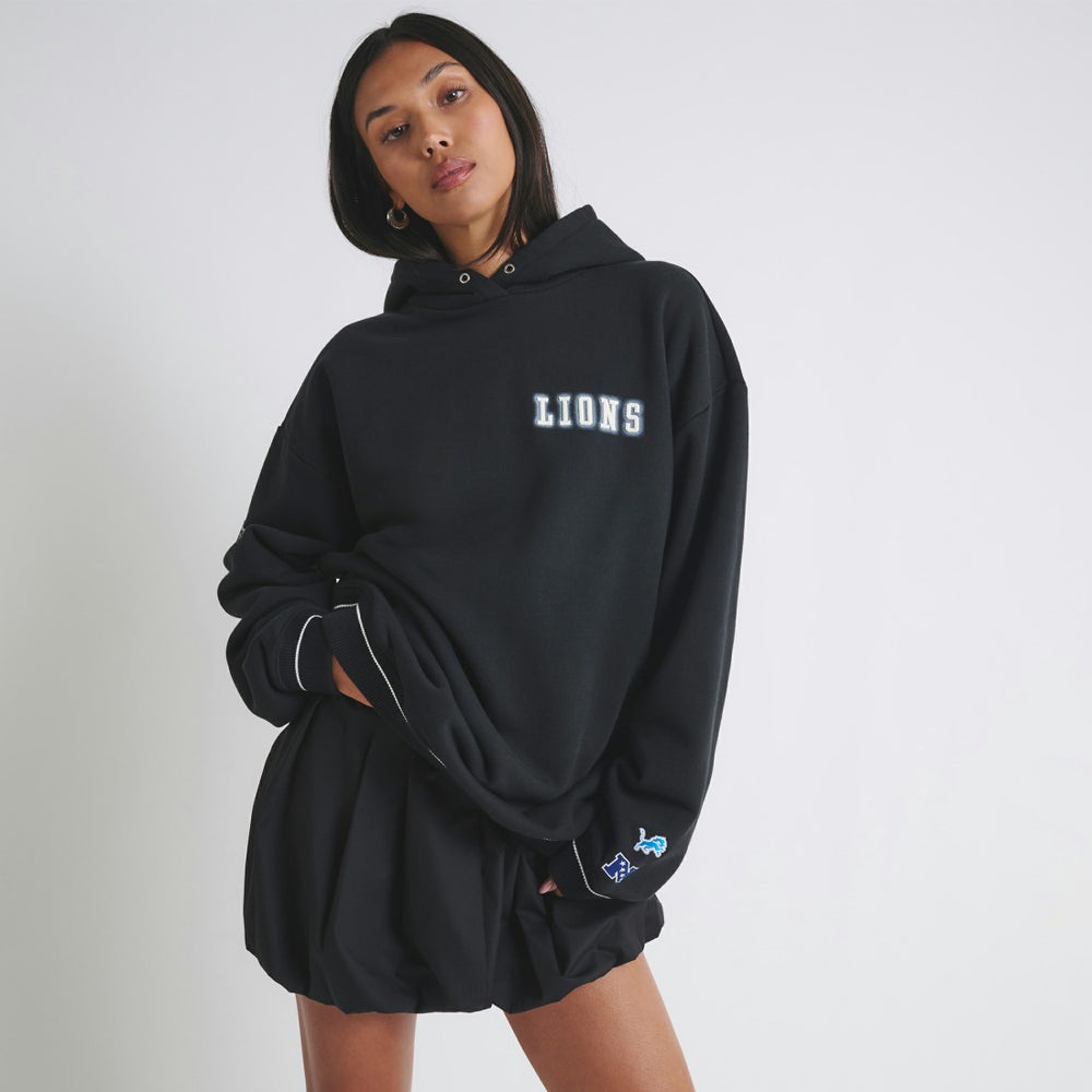 Detroit Lions Off Season Unisex Hoodie - Black Hoodies