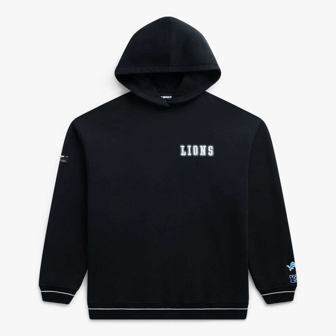 Detroit Lions Off Season Unisex Hoodie - Black Hoodies