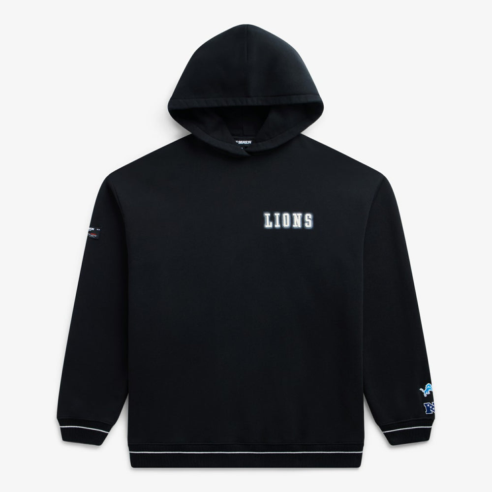 Detroit Lions Off Season Unisex Hoodie - Black Hoodies