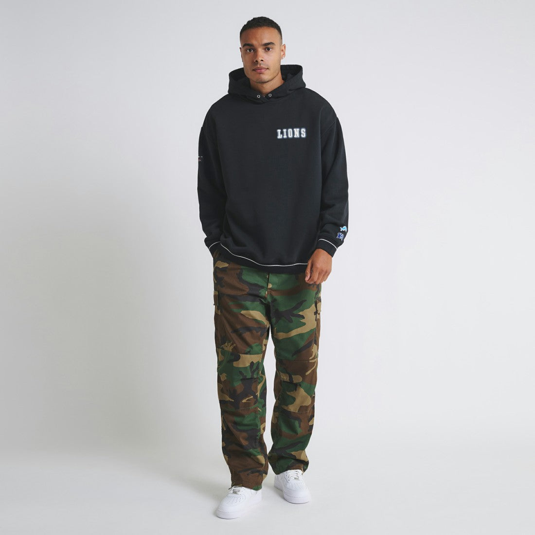 Detroit Lions Off Season Unisex Hoodie - Black Hoodies