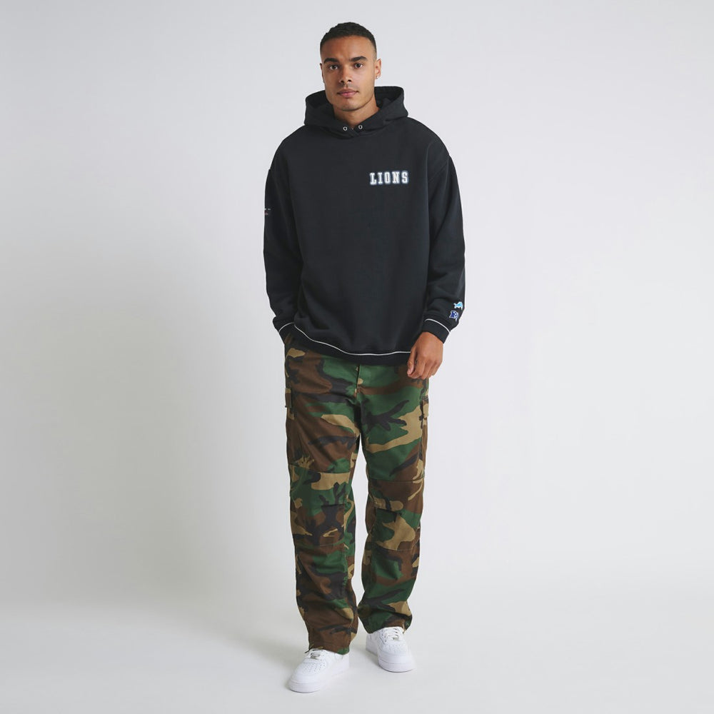 Detroit Lions Off Season Unisex Hoodie - Black Hoodies