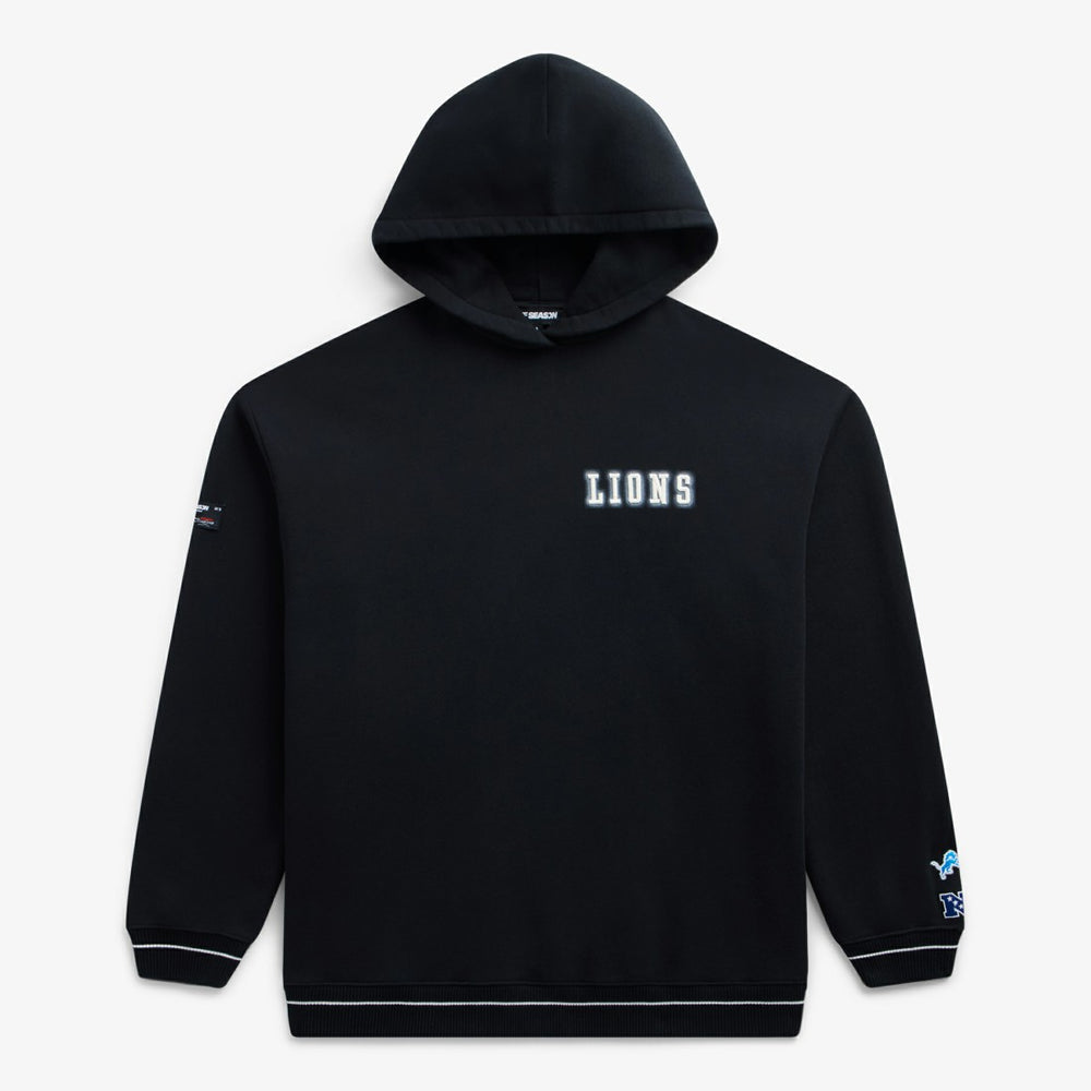 Detroit Lions Off Season Unisex Hoodie - Black Hoodies
