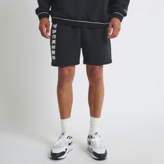 Green Bay Packers Off Season Unisex Fleece Shorts - Black Shorts