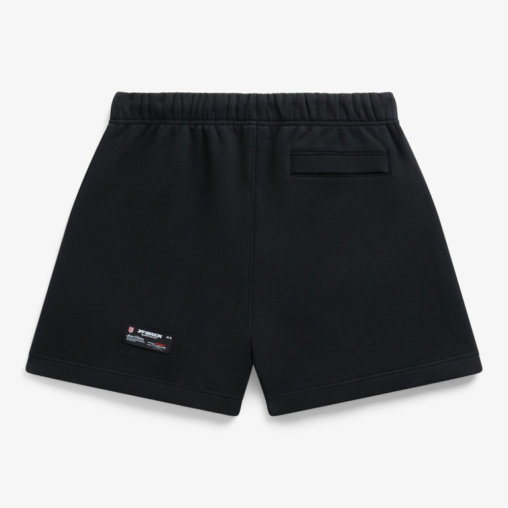 Green Bay Packers Off Season Unisex Fleece Shorts - Black Shorts