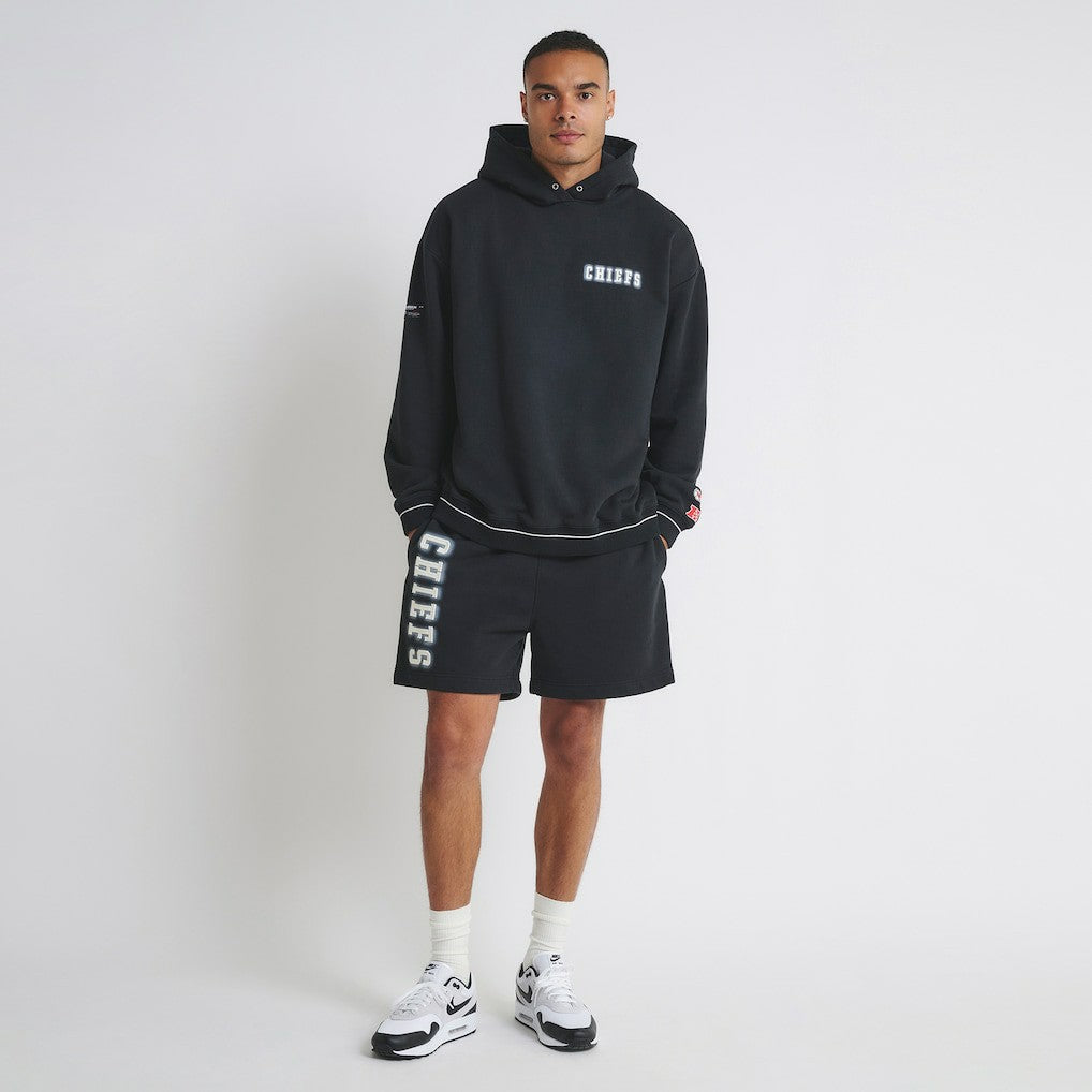 Kansas City Chiefs Off Season Unisex Fleece Shorts - Black Shorts