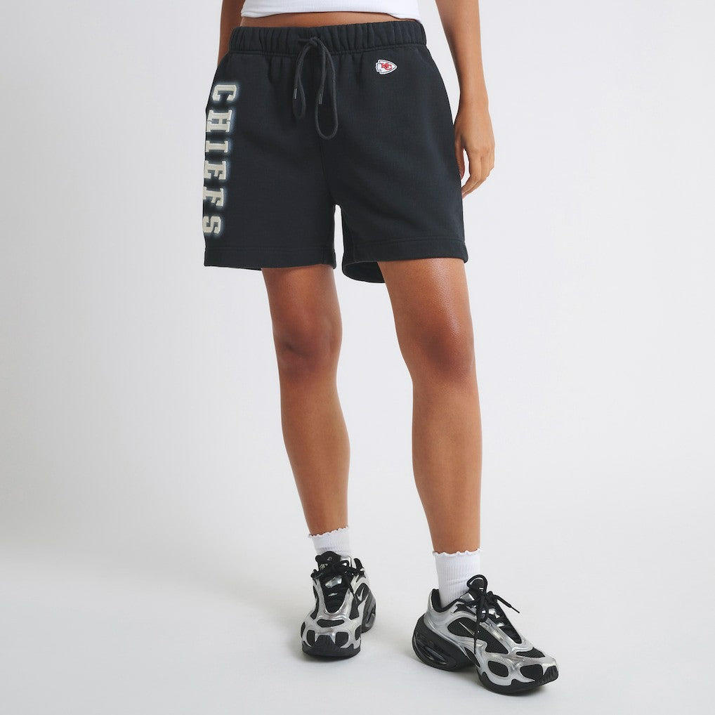 Kansas City Chiefs Off Season Unisex Fleece Shorts - Black Shorts