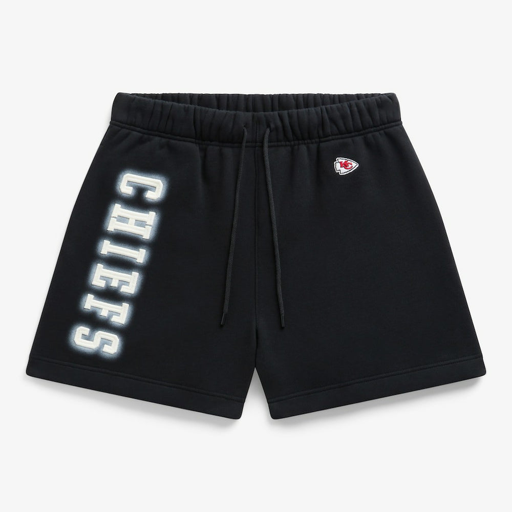 Kansas City Chiefs Off Season Unisex Fleece Shorts - Black Shorts