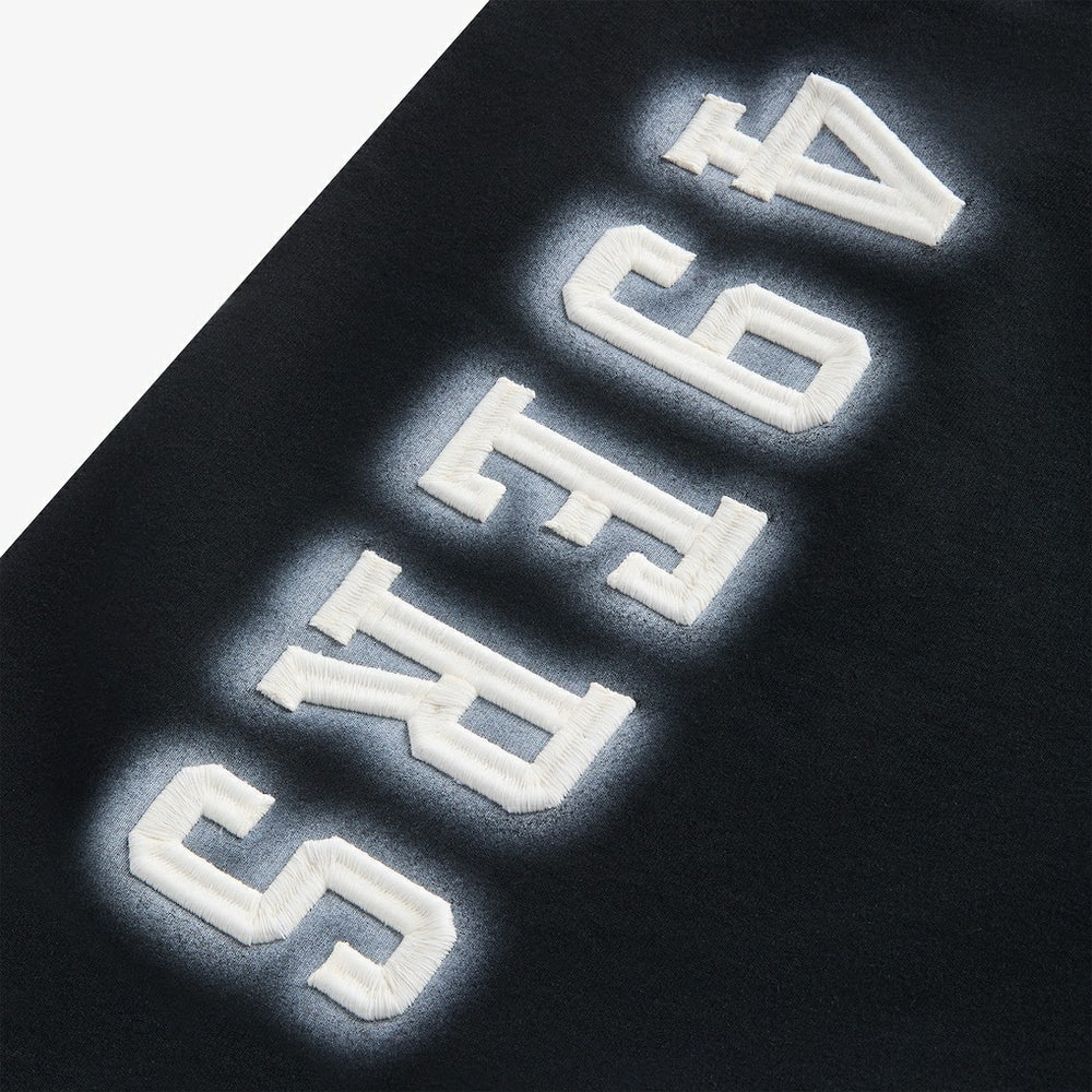 San Francisco 49ers Off Season Unisex Fleece Shorts - Black Shorts