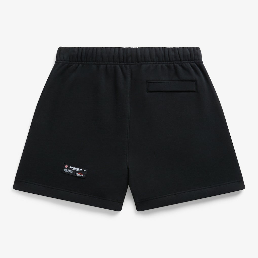 San Francisco 49ers Off Season Unisex Fleece Shorts - Black Shorts