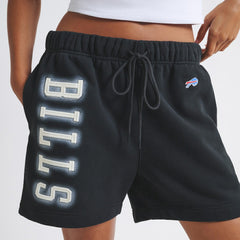 Buffalo Bills Off Season Unisex Fleece Shorts - Black Shorts