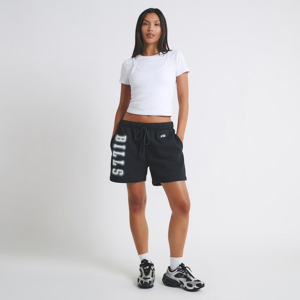 Buffalo Bills Off Season Unisex Fleece Shorts - Black Shorts