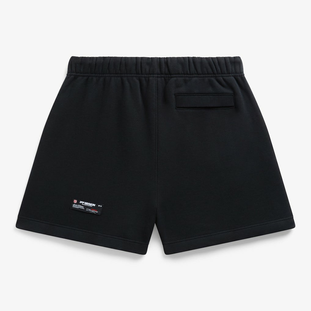 Detroit Lions Off Season Unisex Fleece Shorts - Black Shorts