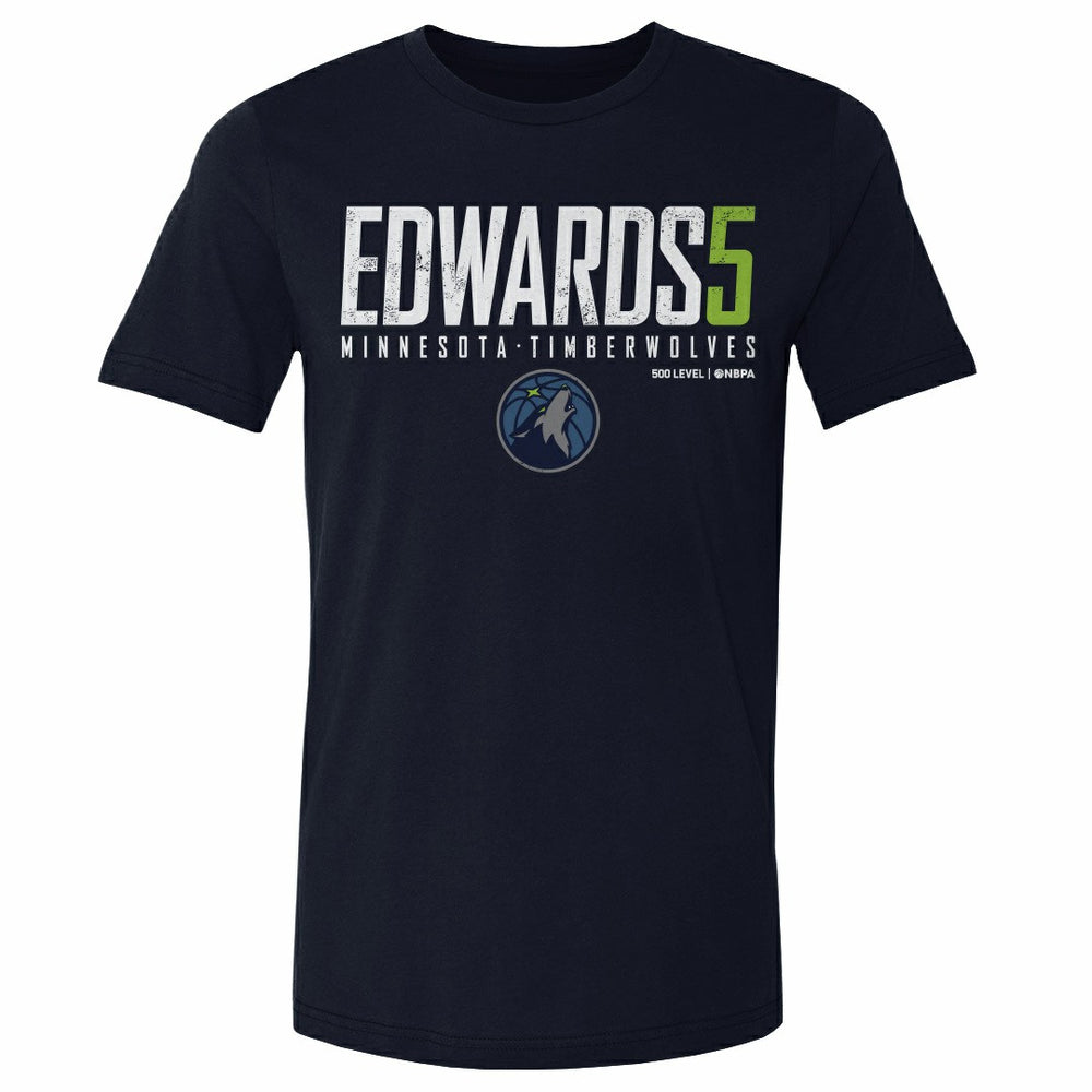 Anthony Edwards Minnesota Timberwolves 500 Level Elite T-Shirt Navy outlet