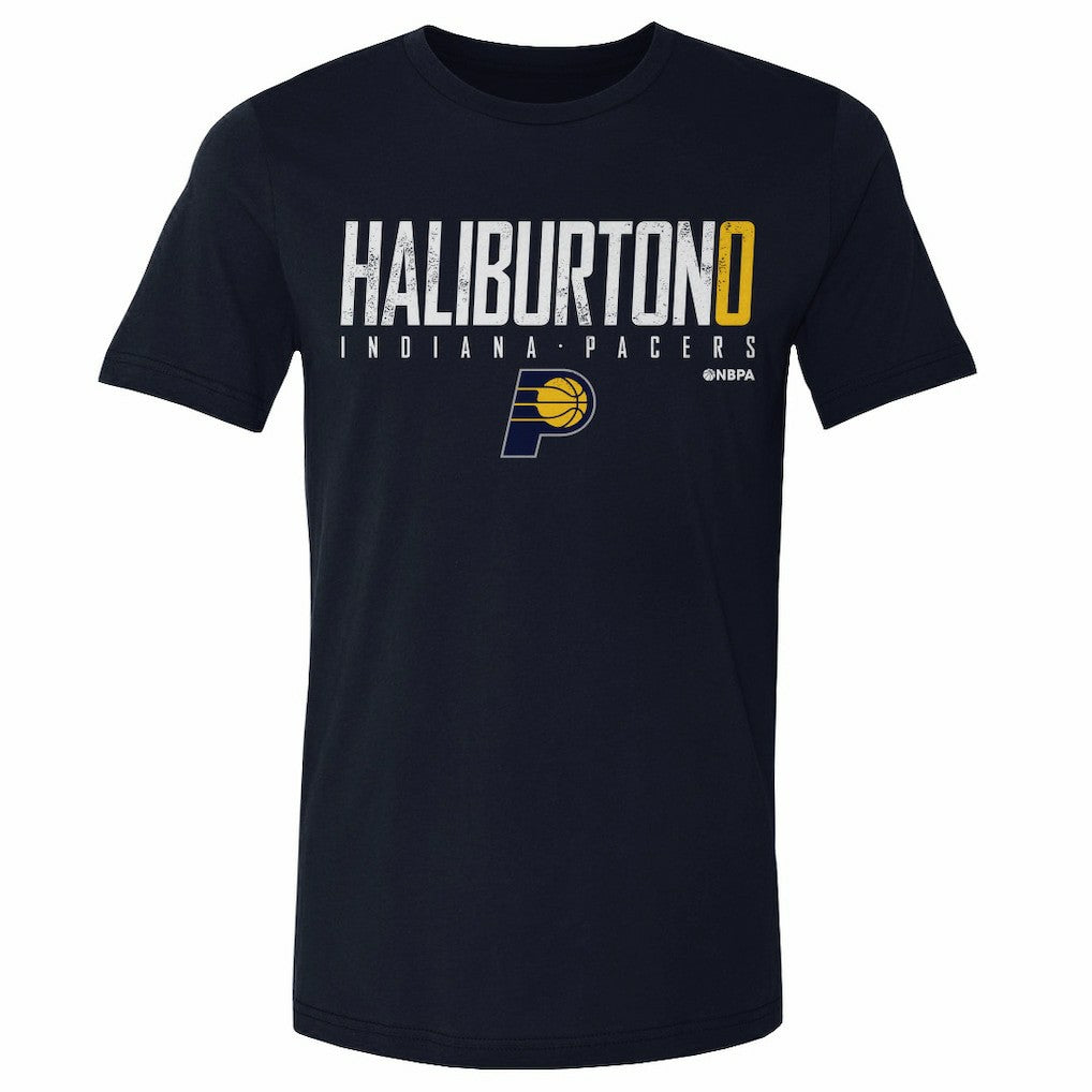 Tyrese Haliburton Indiana Pacers 500 Level Elite T-Shirt Navy outlet