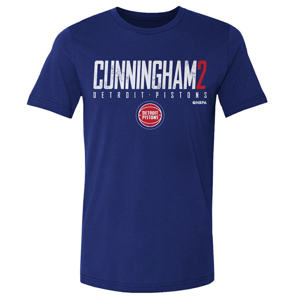Cade Cunningham Detroit Pistons 500 Level Elite T-Shirt Blue