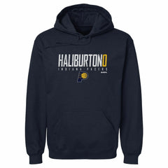 Tyrese Haliburton Indiana Pacers 500 Level Elite Pullover Hoodie Navy