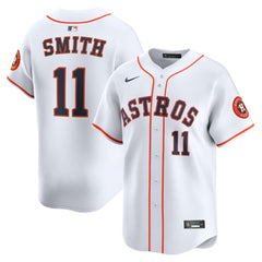 Cam Smith #11 Houston Astros Nike Home Limited Player Jersey - White Jerseys