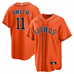 Cam Smith Houston Astros Nike Alternate Replica Jersey - Orange Jerseys
