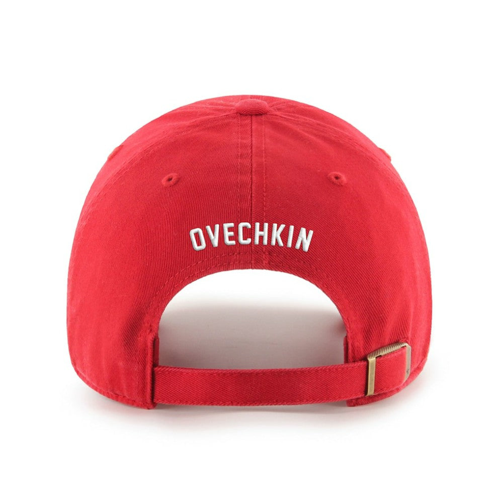 Alexander Ovechkin Washington Capitals '47 895 Most Goals of All Time Clean Up Adjustable Hat - Red | US 203072110