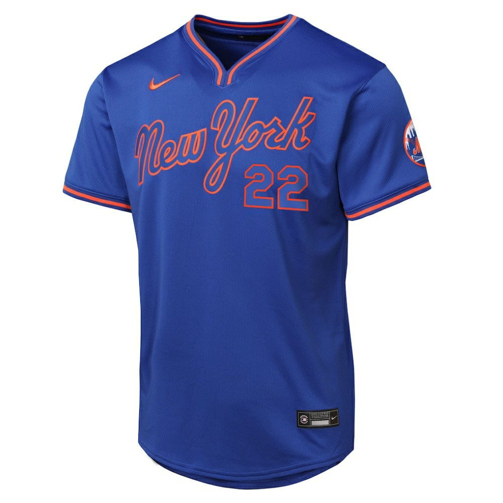 Juan Soto New York Mets Nike Youth Alternate 2 Limited Jersey - Royal Jerseys