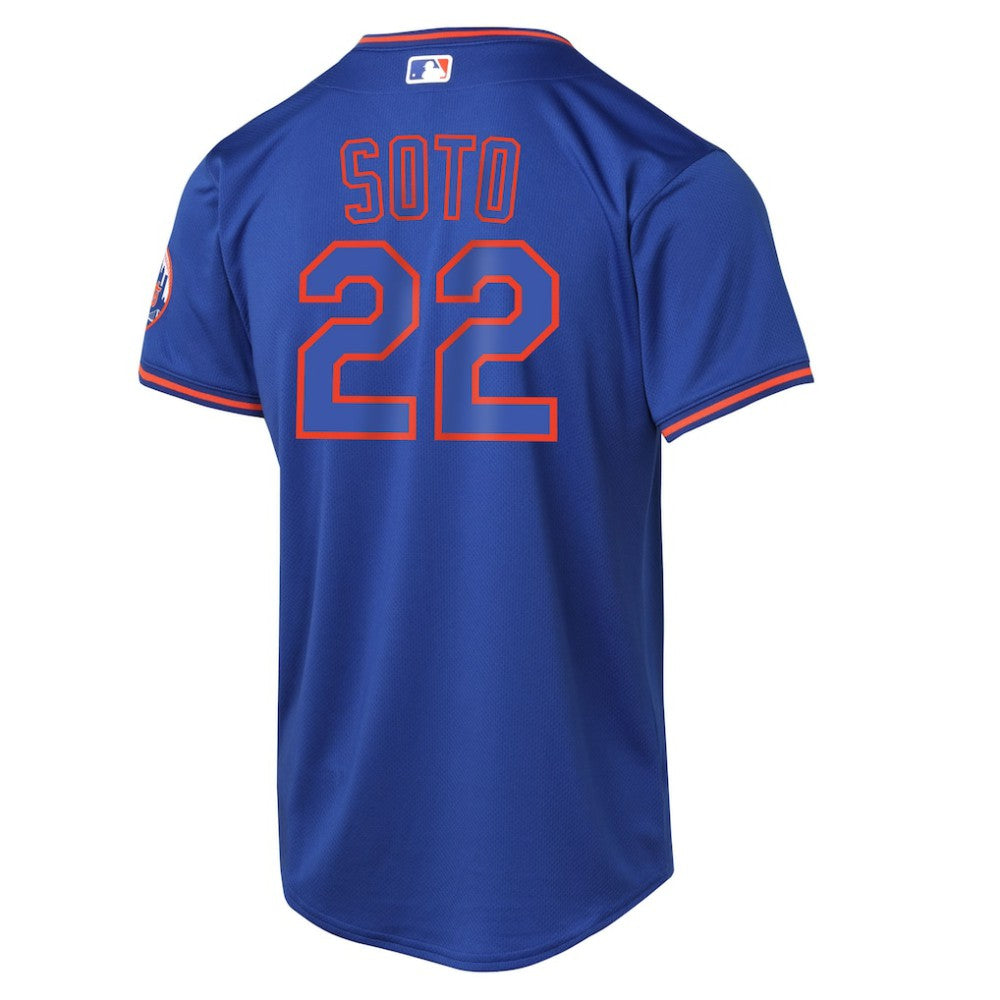 Juan Soto New York Mets Nike Youth Alternate 2 Limited Jersey - Royal Jerseys
