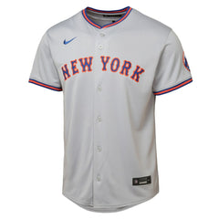 New York Mets Youth Road Limited Jersey - Gray Jerseys