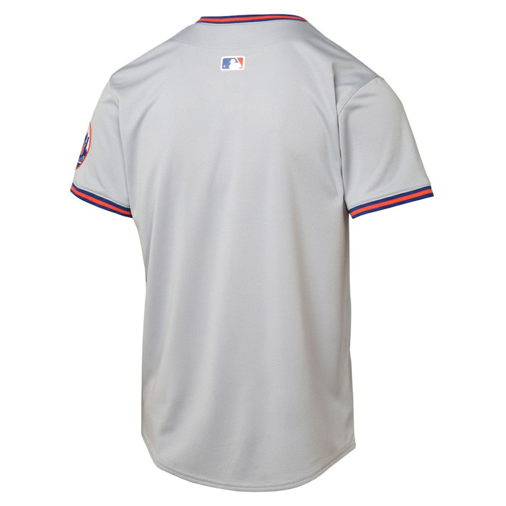 New York Mets Youth Road Limited Jersey - Gray Jerseys