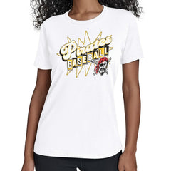 Pittsburgh Pirates Starter Women's Drive-In T-Shirt - White T-shirts