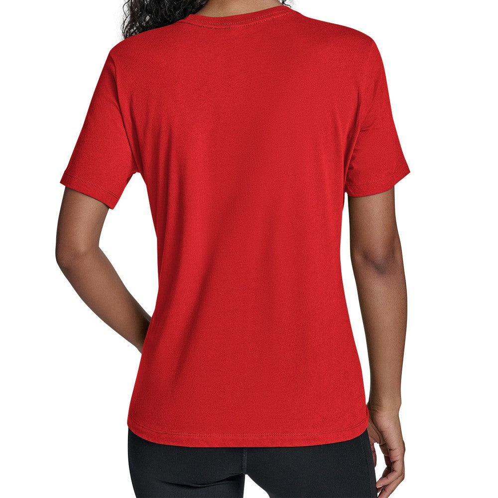 Cincinnati Reds Starter Women's Poster Print T-Shirt - Red T-shirts