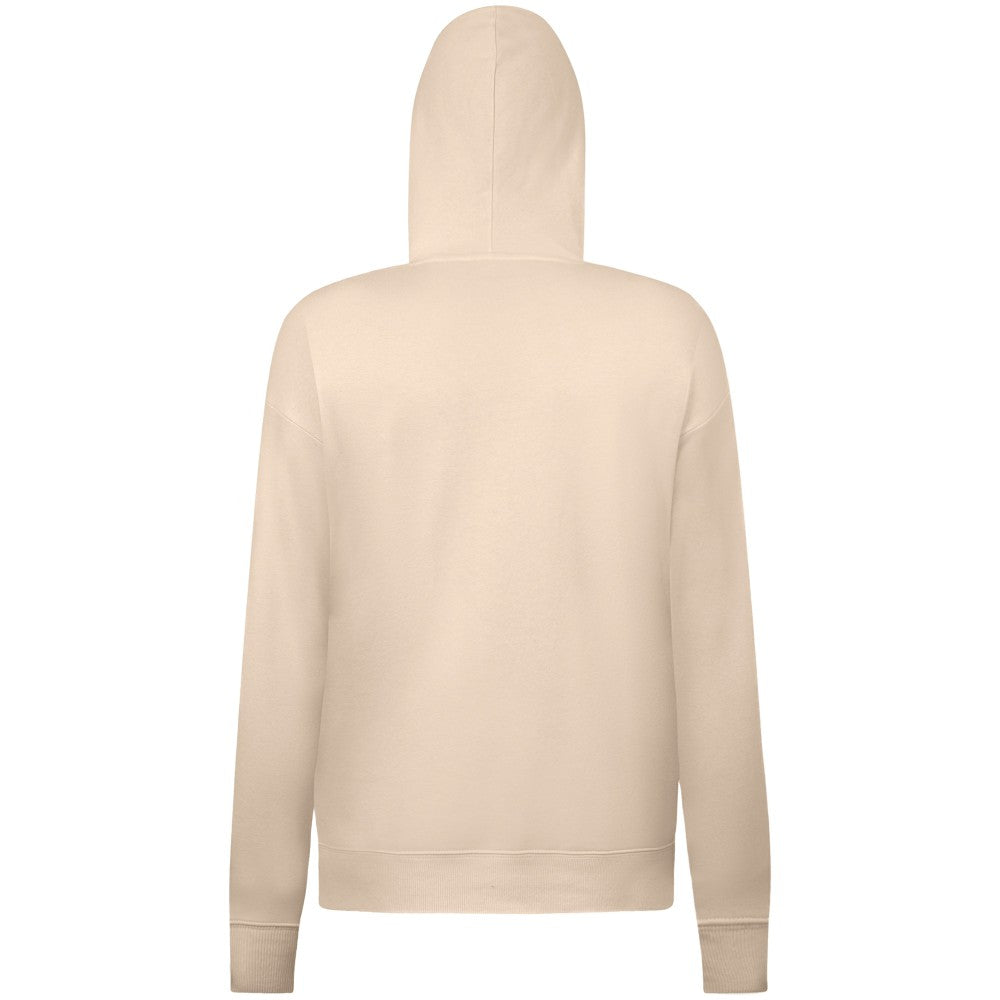 Los Angeles Angels Levelwear Women's Cooperstown Collection Adorn Core Logo Pullover Hoodie - Khaki Hoodies
