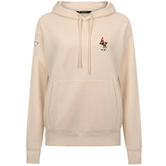 Baltimore Orioles Levelwear Women's Cooperstown Collection Adorn Core Logo Pullover Hoodie - Khaki Hoodies