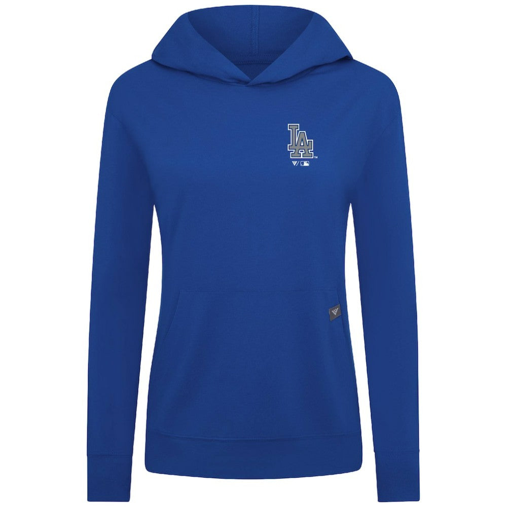 Los Angeles Dodgers Levelwear Women's Cooperstown Collection Relay Core Logo Pullover Hoodie - Royal Hoodies
