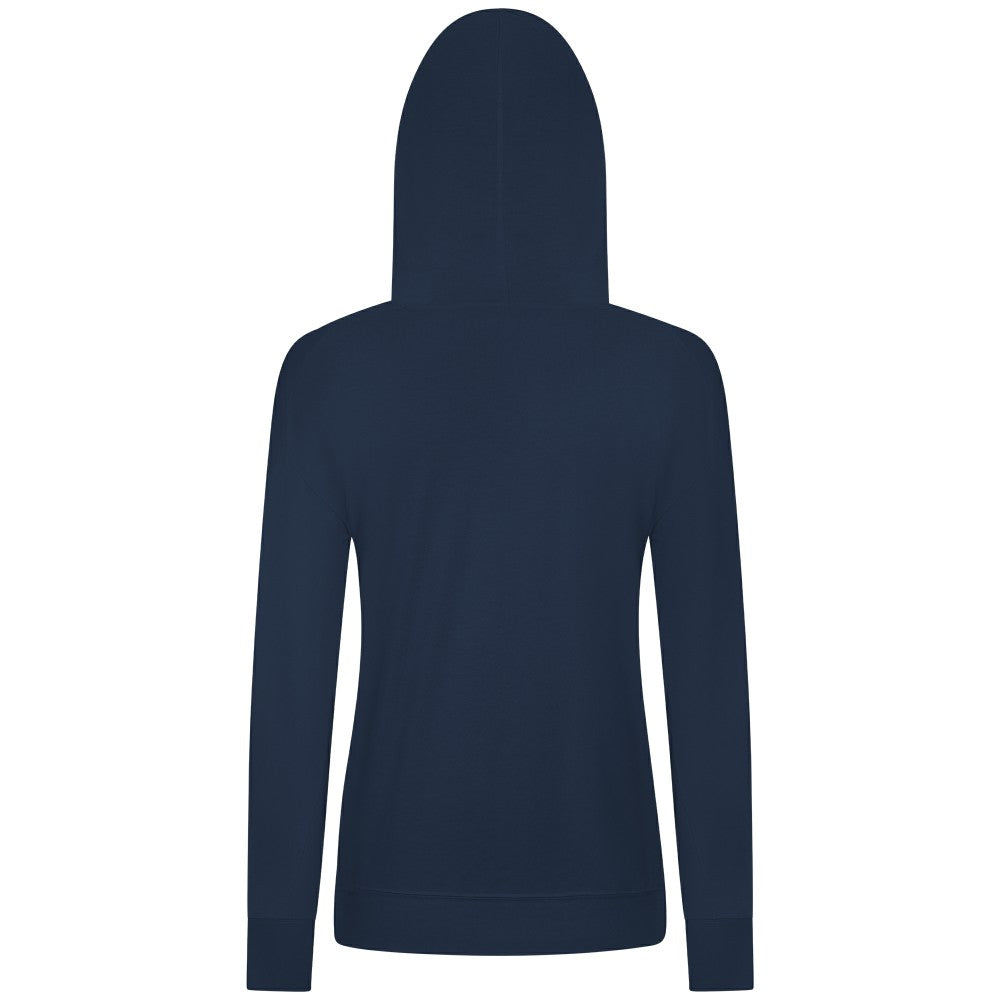 Milwaukee Brewers Levelwear Women's Cooperstown Collection Relay Core Logo Pullover Hoodie - Navy Hoodies