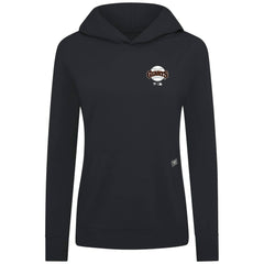 San Francisco Giants Levelwear Women's Cooperstown Collection Relay Core Logo Pullover Hoodie - Black Hoodies
