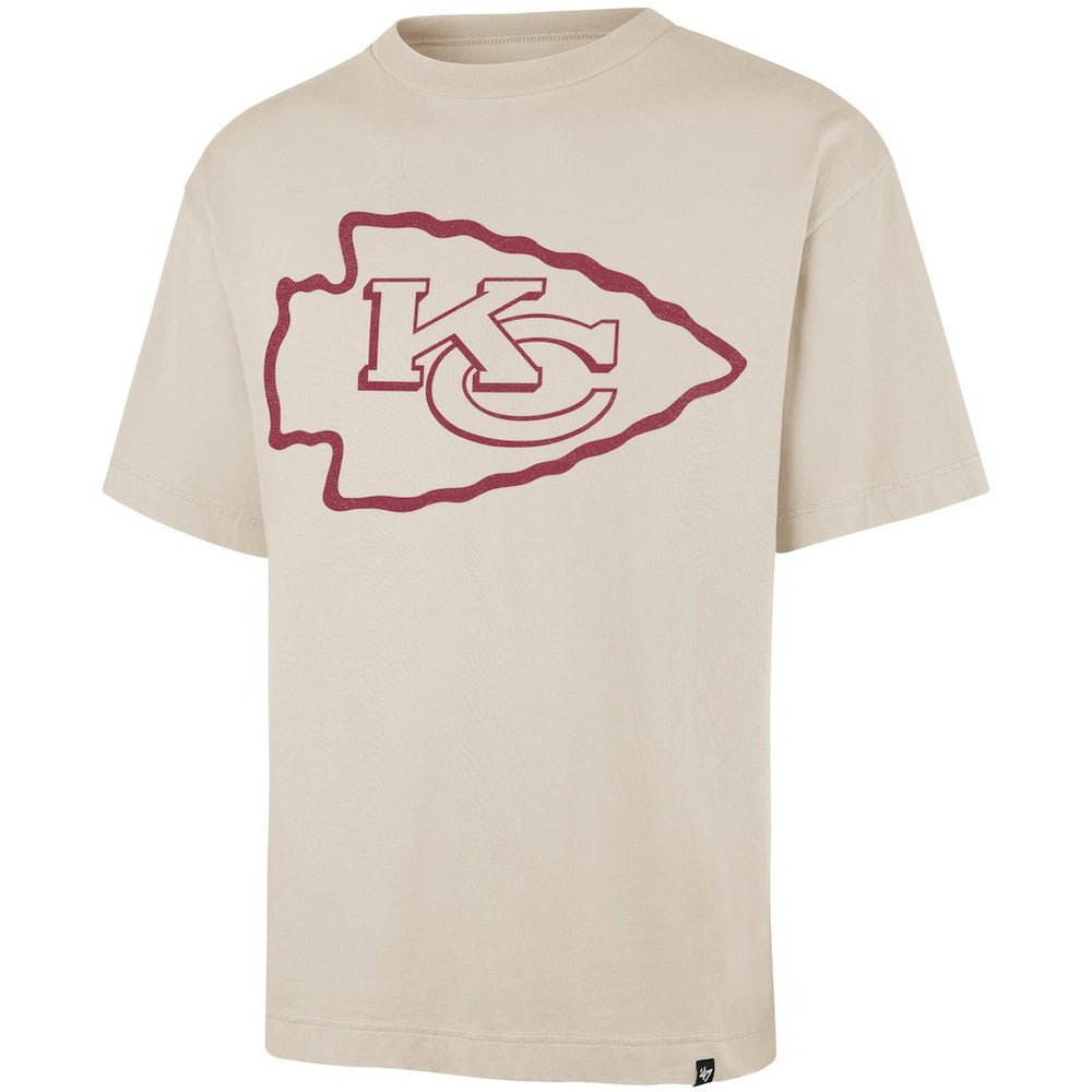 Kansas City Chiefs '47 Bouldering Imprint Ravine Foundation T-Shirt - Tan T-shirts