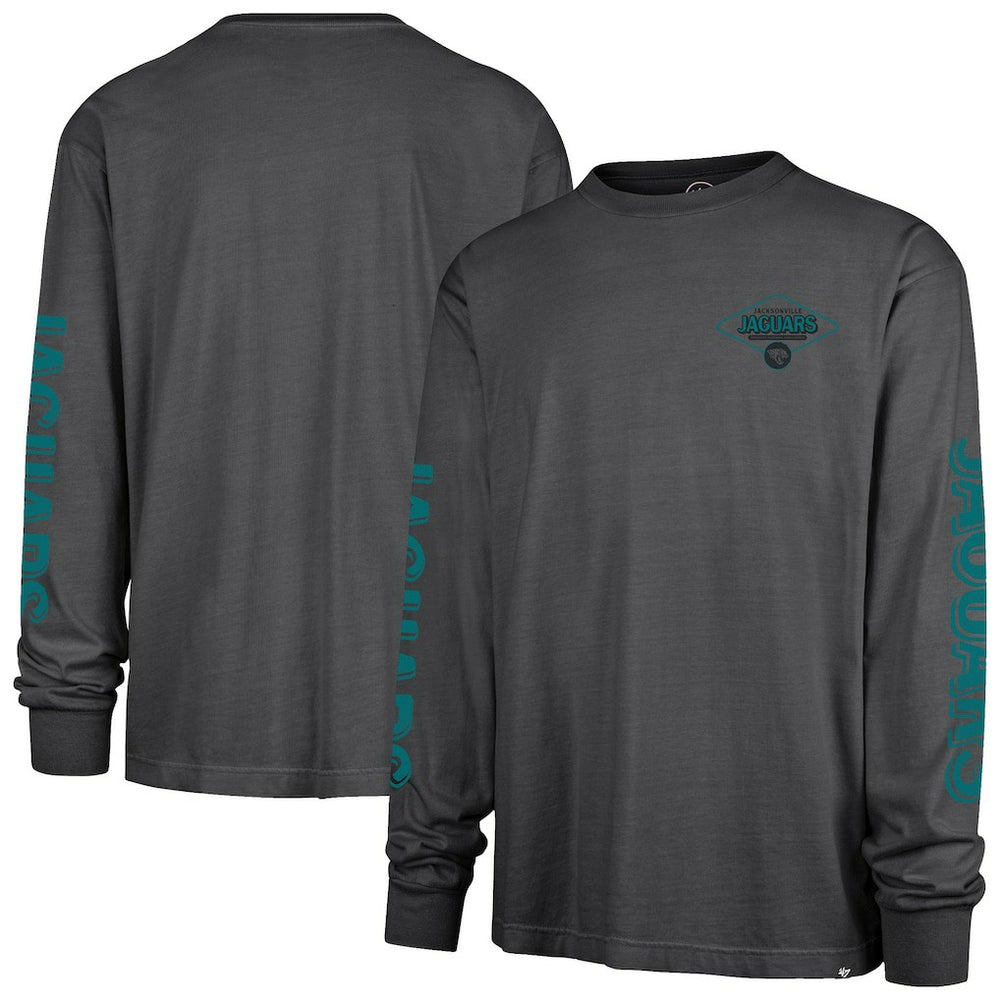 Jacksonville Jaguars '47 Cairn Ravine Foundation Long Sleeve T-Shirt - Black T-shirts