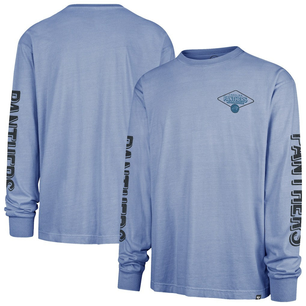 Carolina Panthers '47 Cairn Ravine Foundation Long Sleeve T-Shirt - Blue T-shirts