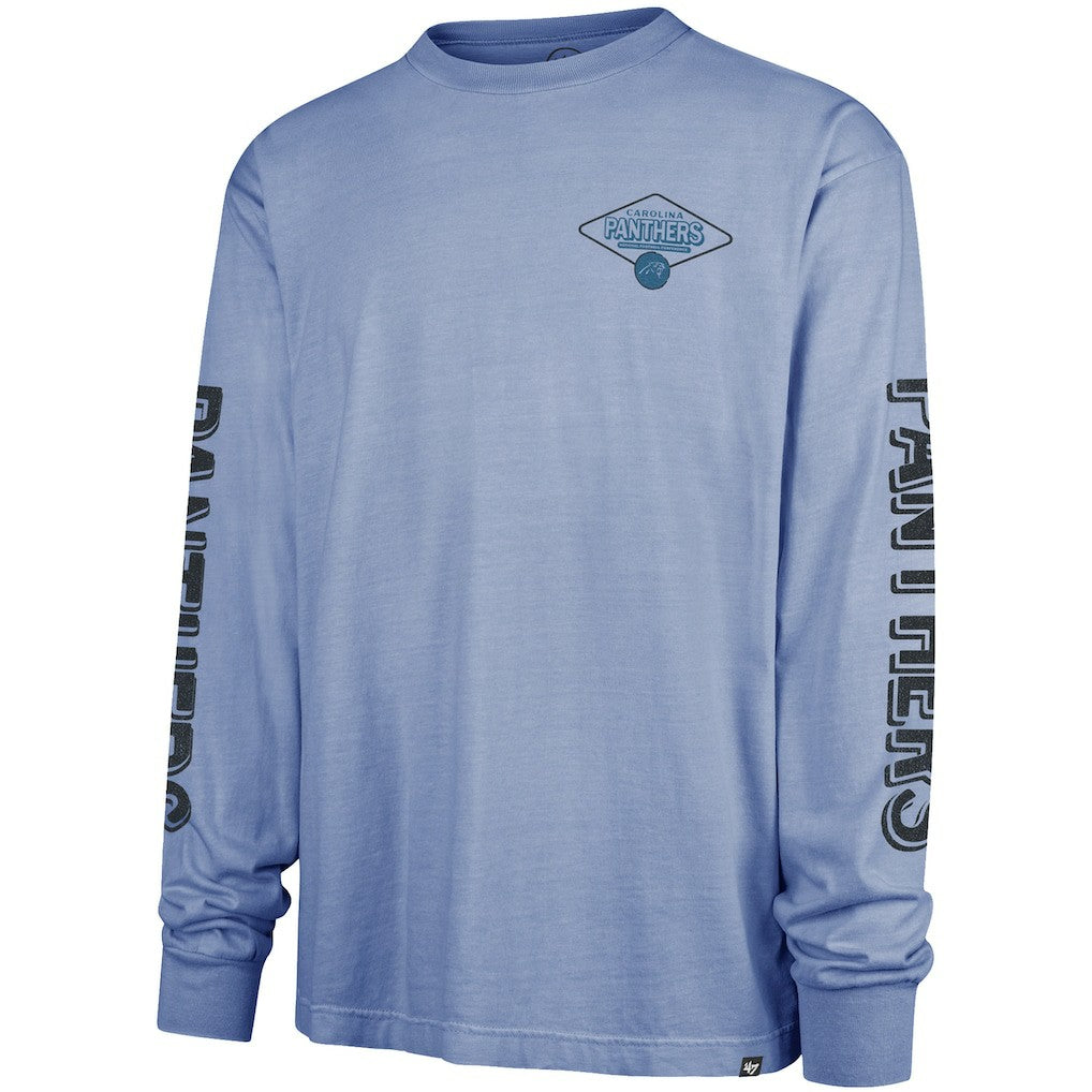 Carolina Panthers '47 Cairn Ravine Foundation Long Sleeve T-Shirt - Blue T-shirts