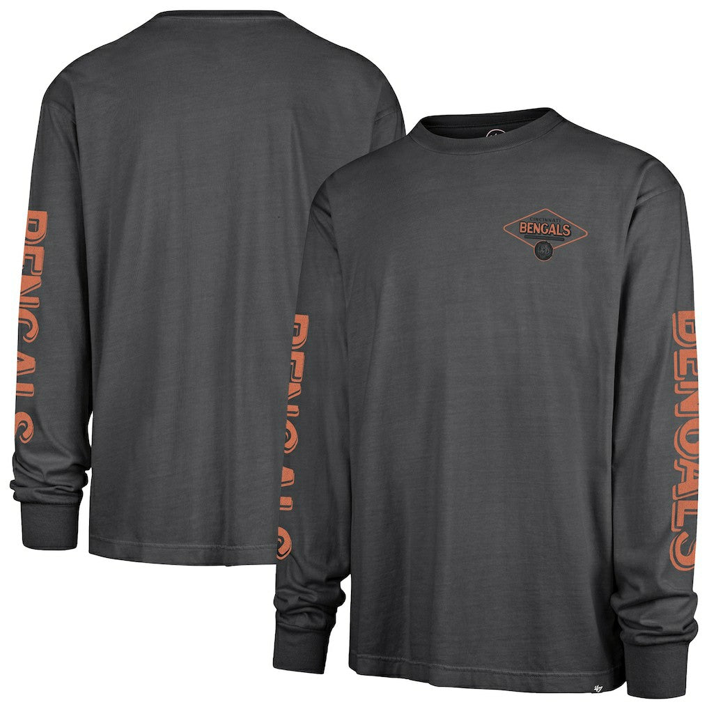Cincinnati Bengals '47 Cairn Ravine Foundation Long Sleeve T-Shirt - Black T-shirts