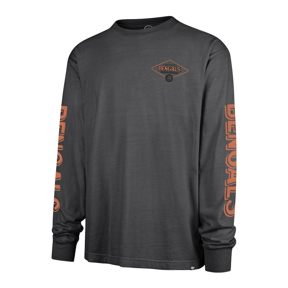 Cincinnati Bengals '47 Cairn Ravine Foundation Long Sleeve T-Shirt - Black T-shirts