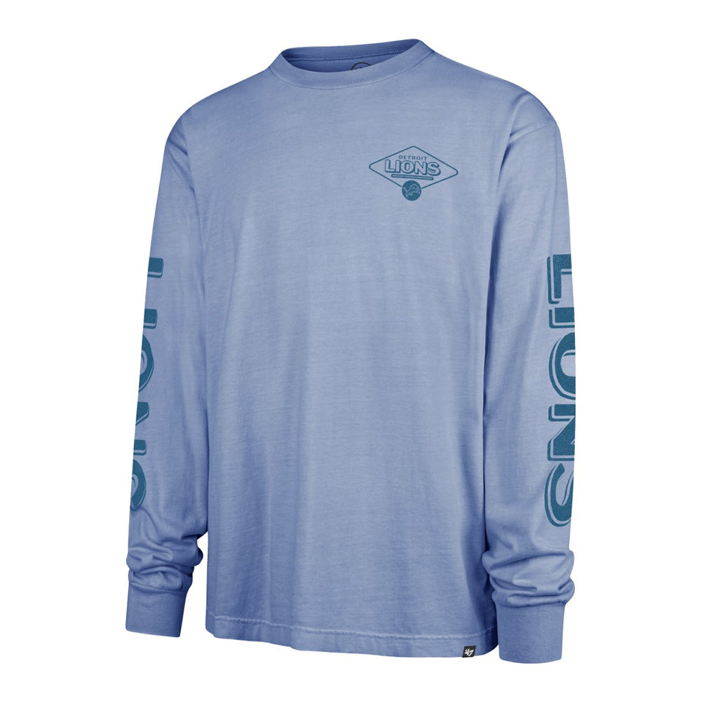 Detroit Lions '47 Cairn Ravine Foundation Long Sleeve T-Shirt - Blue T-shirts