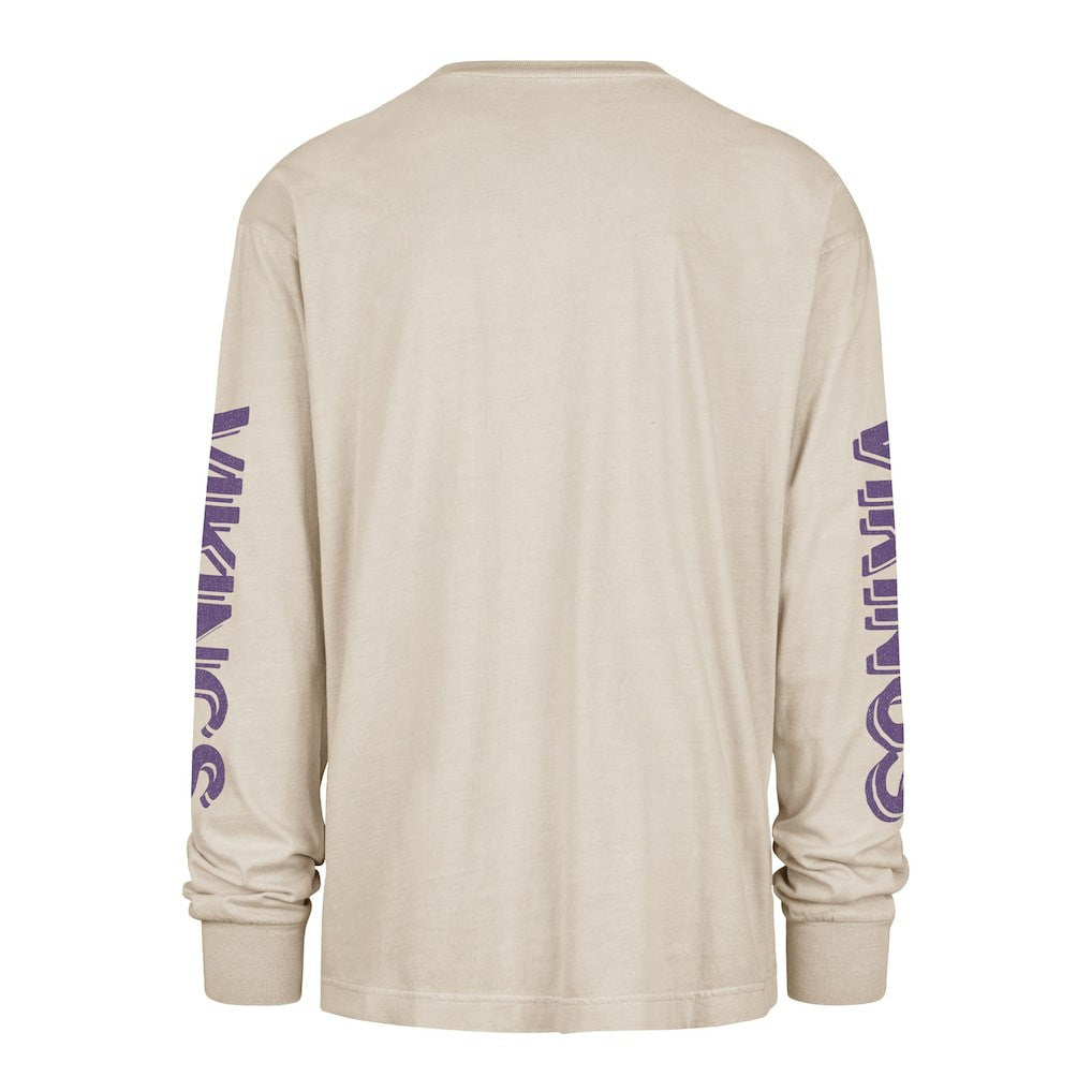 Minnesota Vikings '47 Cairn Ravine Foundation Long Sleeve T-Shirt - Tan T-shirts