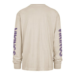 Minnesota Vikings '47 Cairn Ravine Foundation Long Sleeve T-Shirt - Tan T-shirts