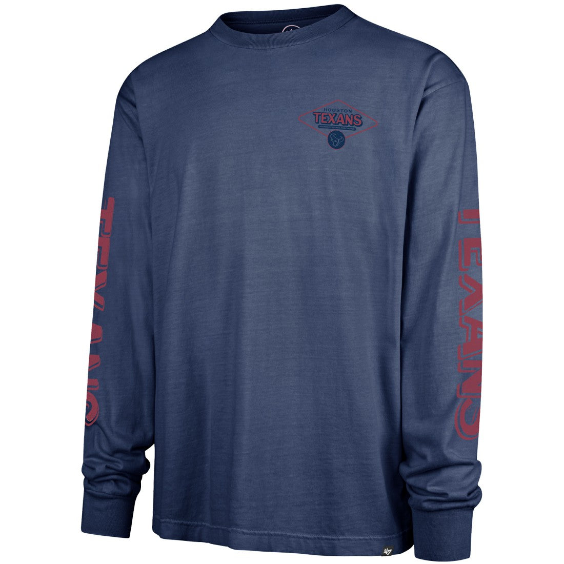 Houston Texans '47 Cairn Ravine Foundation Long Sleeve T-Shirt - Navy T-shirts