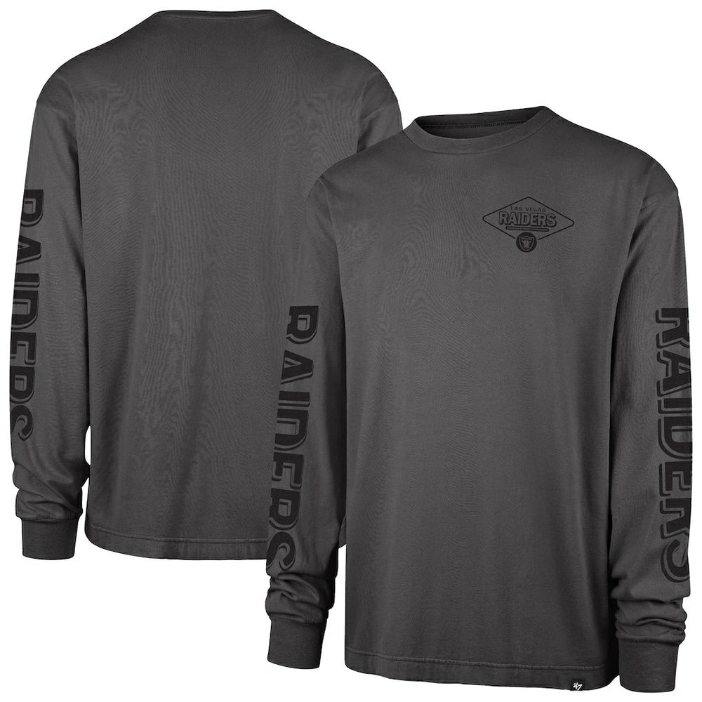 Las Vegas Raiders '47 Cairn Ravine Foundation Long Sleeve T-Shirt - Black T-shirts