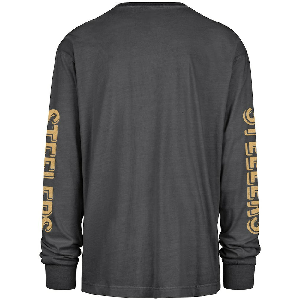 Pittsburgh Steelers '47 Cairn Ravine Foundation Long Sleeve T-Shirt - Black T-shirts