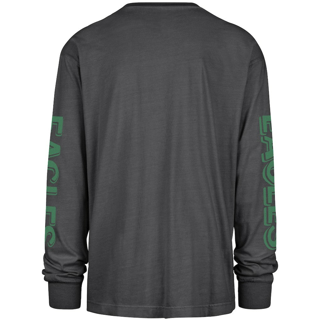 Philadelphia Eagles '47 Cairn Ravine Foundation Throwback Long Sleeve T-Shirt - Black T-shirts