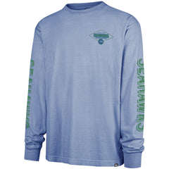 Seattle Seahawks '47 Cairn Ravine Foundation Throwback Long Sleeve T-Shirt - Blue T-shirts