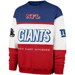 New York Giants '47 Breeze Maximalist Sweatshirt - Royal/Red Sweatshirts